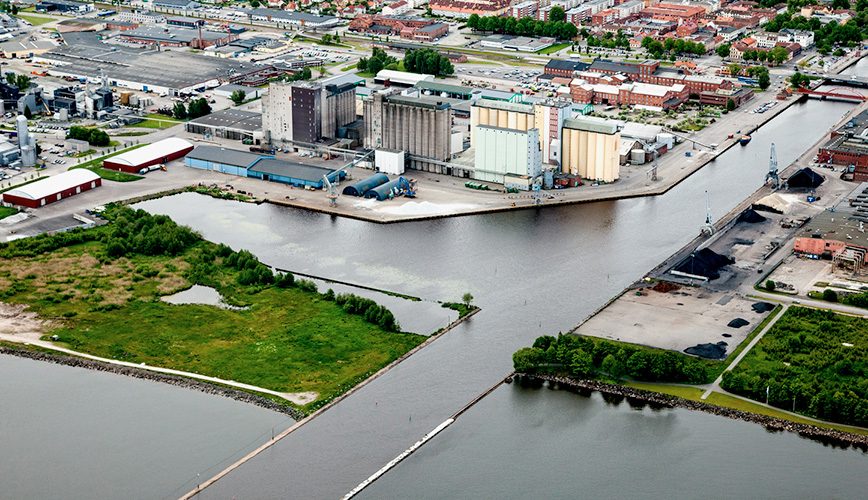 Ny hamn i Lidköping